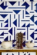 Painel de azulejos, Torre de TV, 1966. <em>Foto: Edgar César Filho</em>